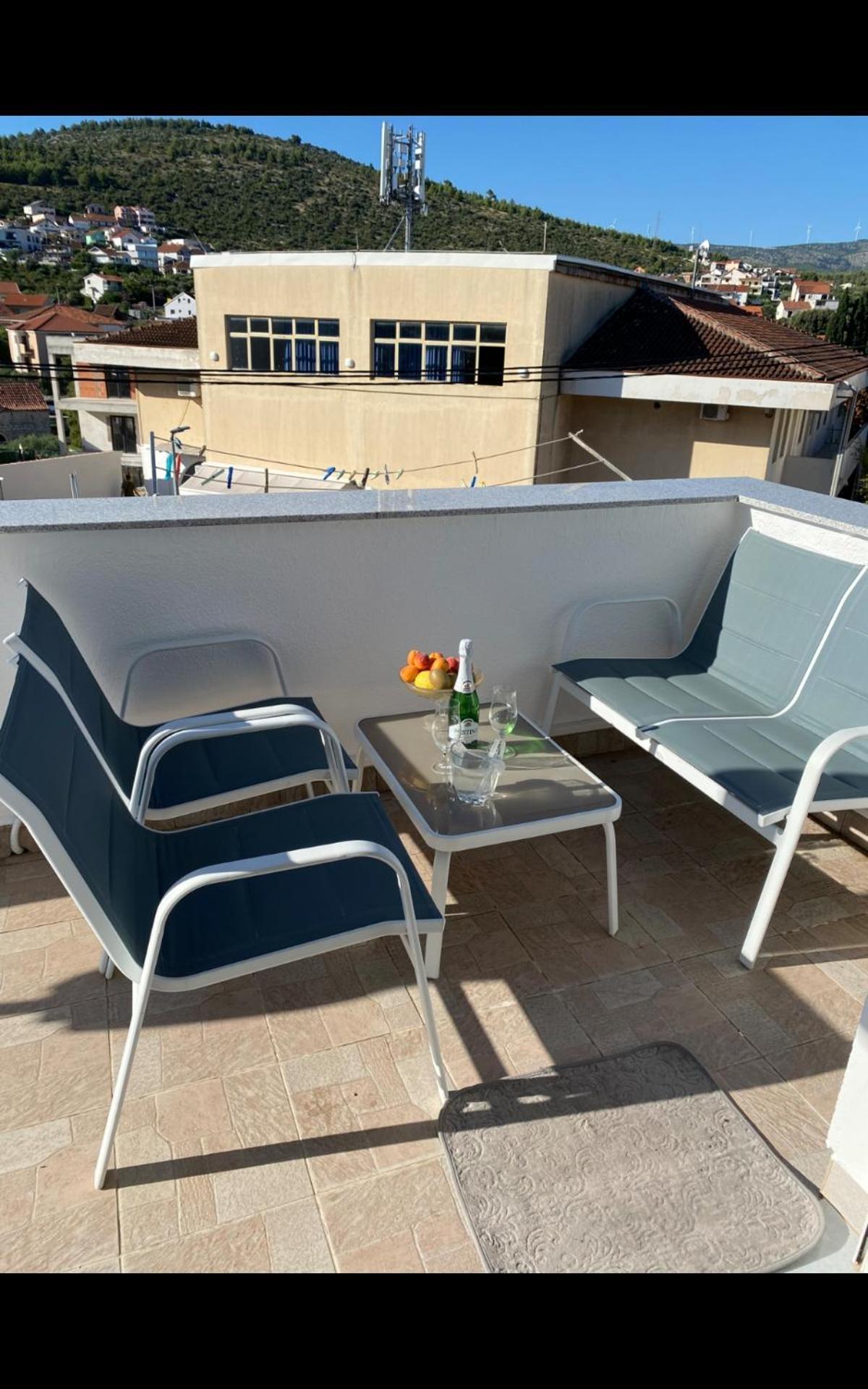 Apartment Remi, Penthouse With Balcony, Free Parking Marina Bagian luar foto